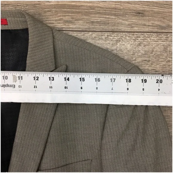 JOHN VARVATOS Mens Blazer Sport Coat Casual Jacket Size 41R Cotton Wool Suit